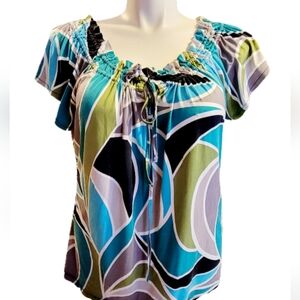Stylish Multicolor Women's Top by Worthington